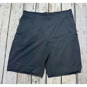 Arc'teryx Men's Black Athletic Nylon Shorts Lightweight Elastic Size M